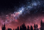 night sky with stars