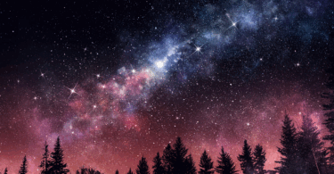night sky with stars